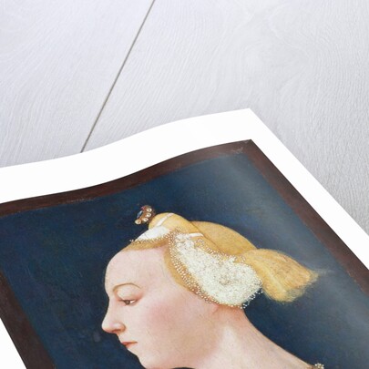 Portrait of a Woman by Master of the Castello Nativity