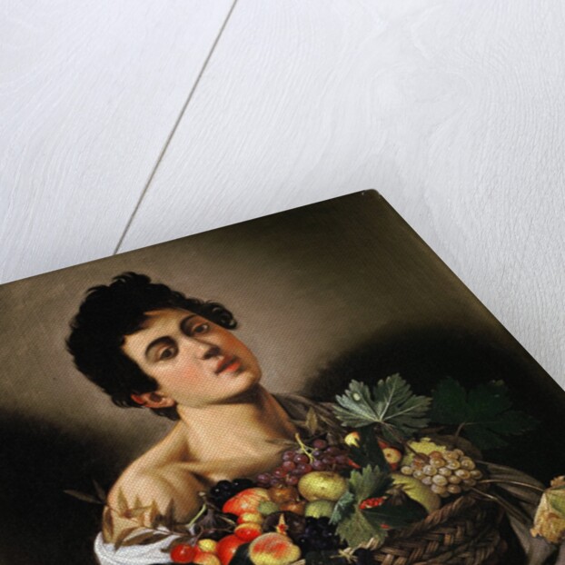 Boy with Basket of Fruit by Caravaggio