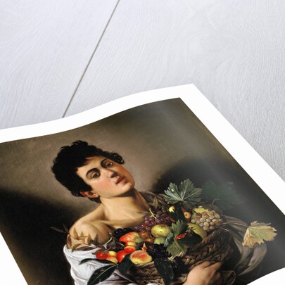 Boy with Basket of Fruit by Caravaggio