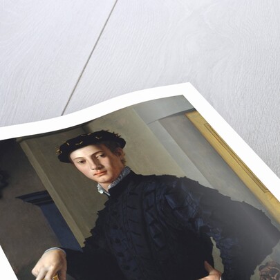 Portrait of a Young Man by Agnolo Bronzino