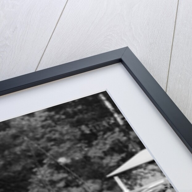 1920s 1930s couple man woman in fishing gear holding poles standing in front of packard touring automobile by Anonymous