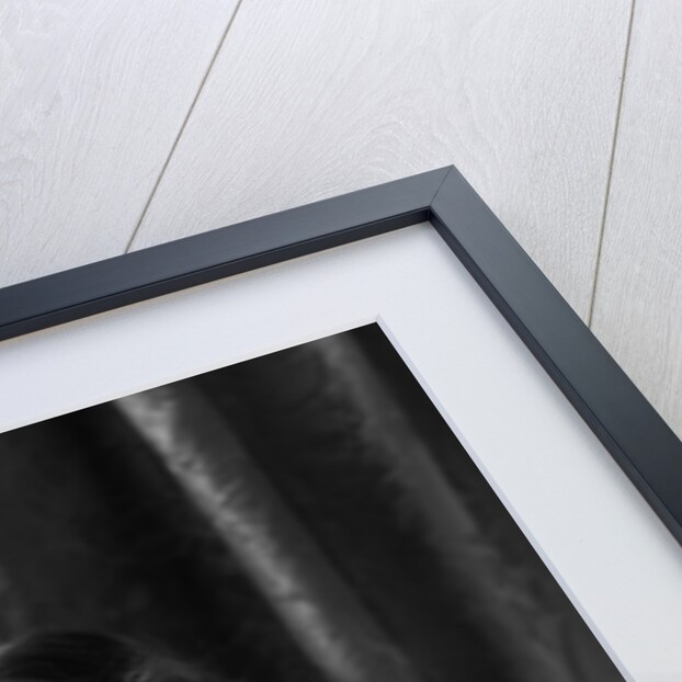 1930s smiling brunette woman looking over shoulder drying back with towel looking at camera by Anonymous