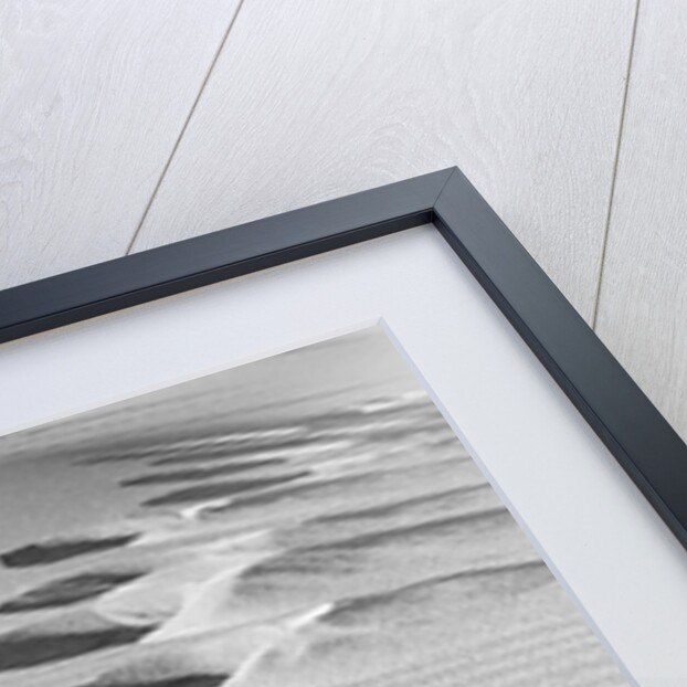 1950s footsteps in sand dunes by Anonymous