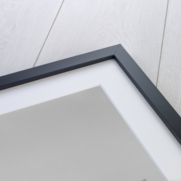 1930s 1940s elderly men on golf green one holding flag the other kneels lining up his putt by Anonymous