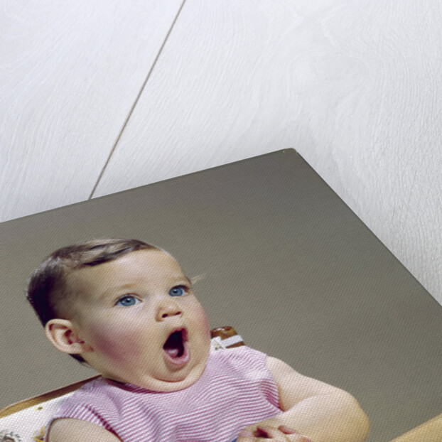 1960s baby mouth wide open yawning singing surprised shocked amazed facial expression by Anonymous