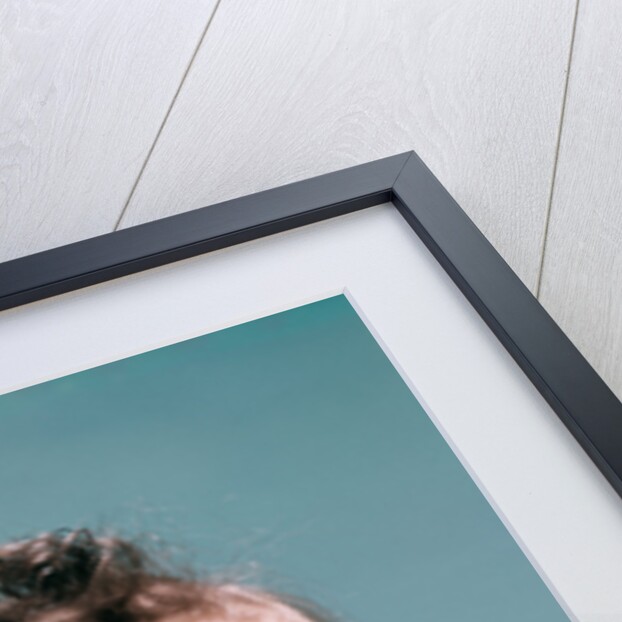 1950s 1960s unhappy crying baby mouth open showing new teeth teething pain by Anonymous