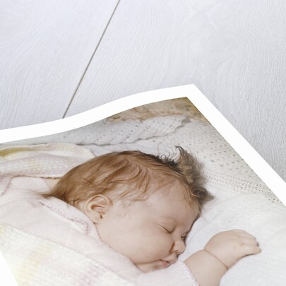 1960s sleeping baby infant by Anonymous