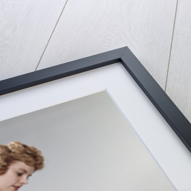 1960s teen girl woman red velvet costume pink net tutu foot stool tie ballet slipper shoe fishnet stockings by Anonymous