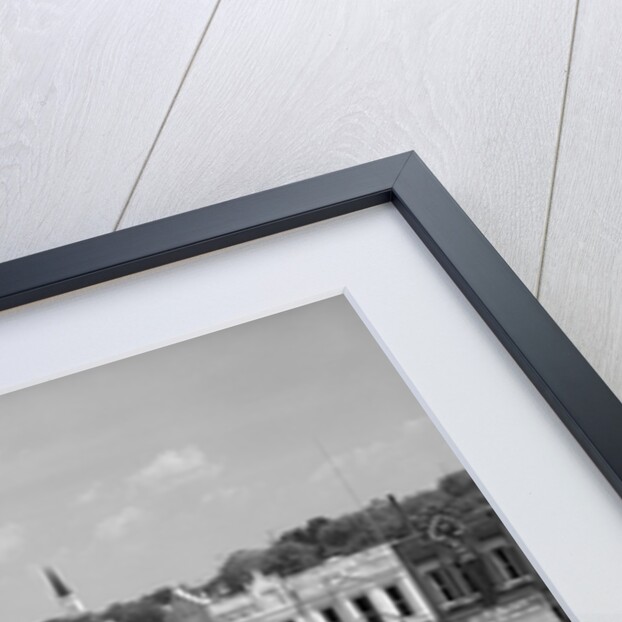 1950s main street of small town america town square lebanon tennessee by Anonymous