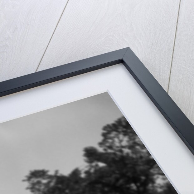 1930s man playing tennis jumping mid air action by Anonymous