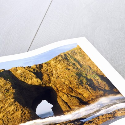 rock formations at low tide, Bandon Beach, Oregon Coast, Pacific Northwest. Pacific Ocean by Anonymous