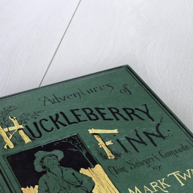 Book cover for Mark Twain's The Adventure's of Huckelberry Finn by Anonymous