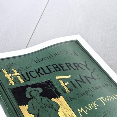 Book cover for Mark Twain's The Adventure's of Huckelberry Finn by Anonymous
