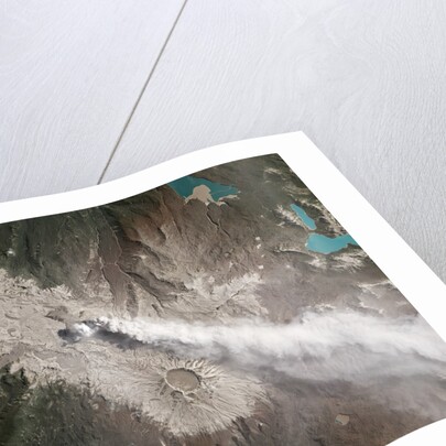 Satellite view of Chile's Puyehue CordÃ³n Caulle Volcano by Anonymous