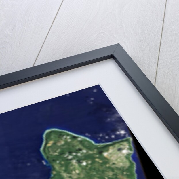 Satellite view of Guam by Anonymous