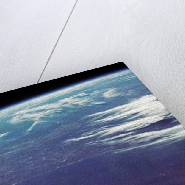 Florida seen from space by John Glenn on the first US orbital space flight by Anonymous