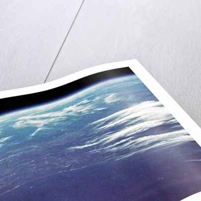 Florida seen from space by John Glenn on the first US orbital space flight by Anonymous