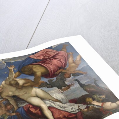 The Origin of the Milky Way by Tintoretto