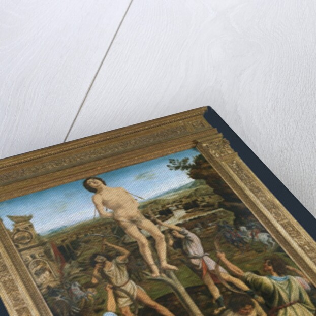 The Martyrdom of Saint Sebastian by Antonio del Pollaiuolo