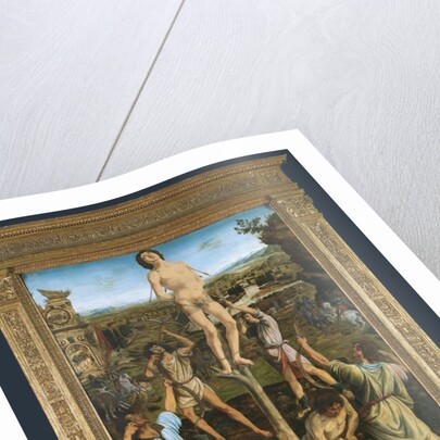 The Martyrdom of Saint Sebastian by Antonio del Pollaiuolo