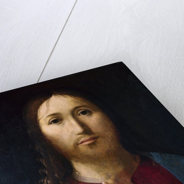 Christ Blessing by Antonello da Messina