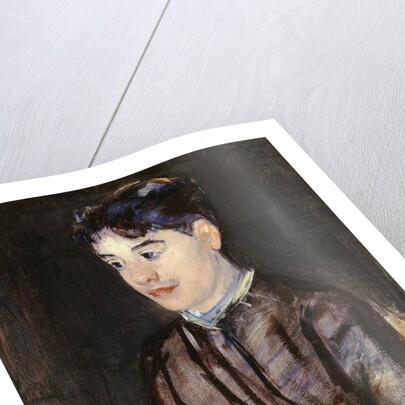 Young Woman in Black by Mary Cassatt