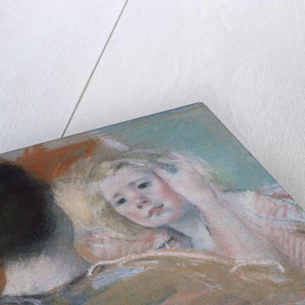 Mother Combing Sara's Hair by Mary Cassatt