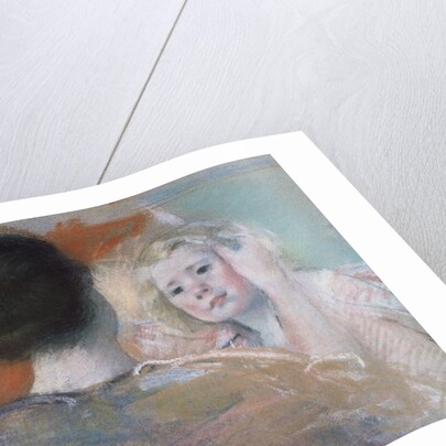 Mother Combing Sara's Hair by Mary Cassatt