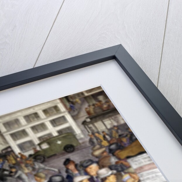 Detail of City Life by Victor Arnautoff