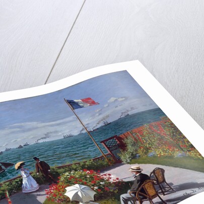 Terrasse Ã  Sainte-Adresse (Terrace at Sainte-Adresse) by Claude Monet