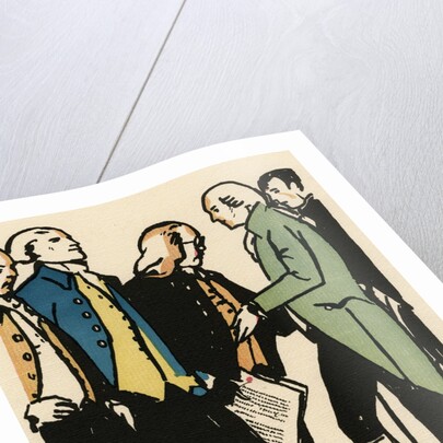 Authors of the Declaration of Independence in 1776 by Anonymous