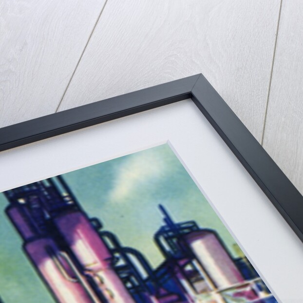 Oil Series: Oil Refinery by Anonymous