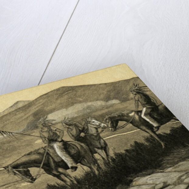 Indians Watch the First Railroads Reach the Prairies of the West by Anonymous