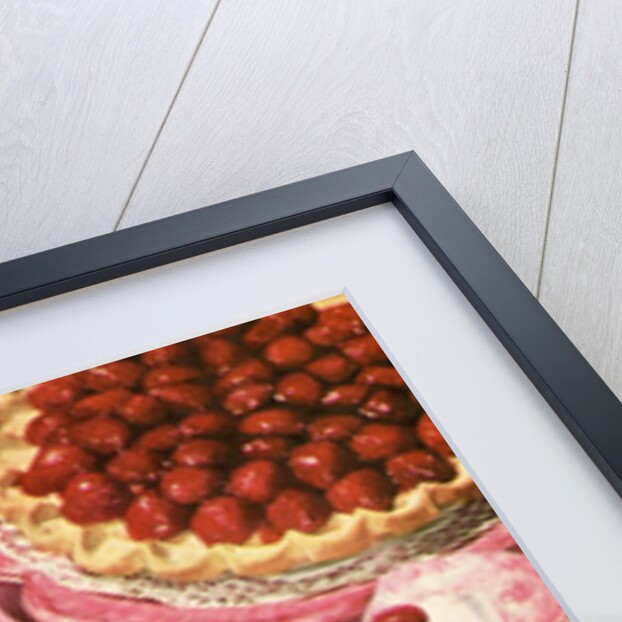 Variety of strawberry desserts by Anonymous