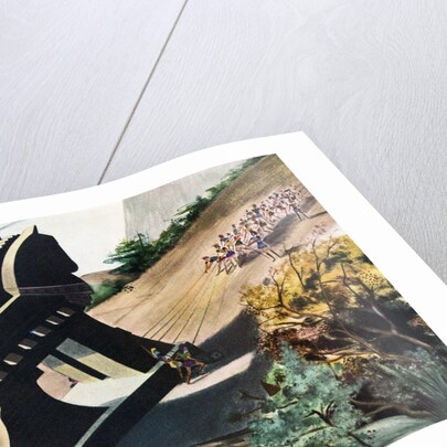 Greek Soldiers Entering Troy with the Trojan Horse. by Anonymous