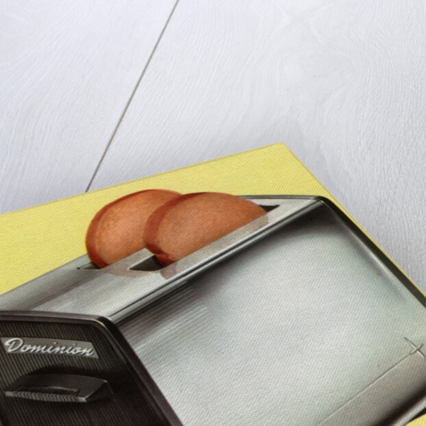 Vintage 1950s Illustration of a Chrome Toaster. by Anonymous