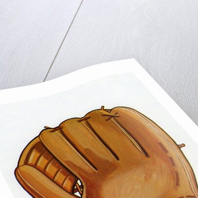 1960s Illustration of a Baseball Glove. by Anonymous