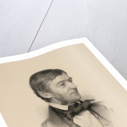 Portrait of Ralph Waldo Emerson by Anonymous