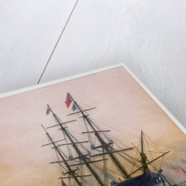 The Last Journey of HMS Victory by Anonymous