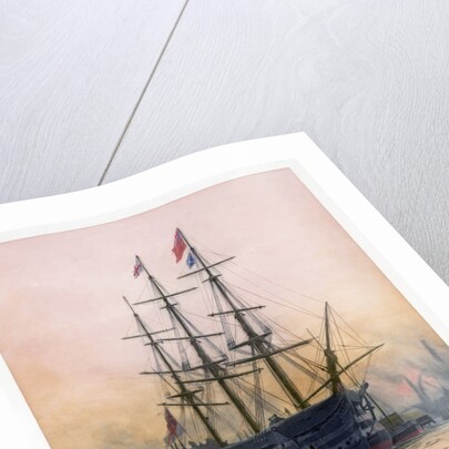 The Last Journey of HMS Victory by Anonymous