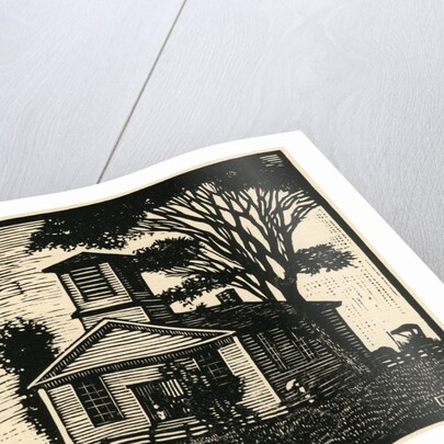 Early American Meeting House. by Anonymous