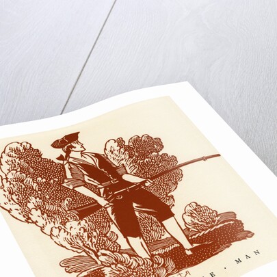 Revolutionary War Minuteman from 1775. by Anonymous