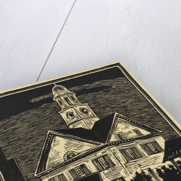 The Continental Congress Meeting at the York Courthouse. by Anonymous