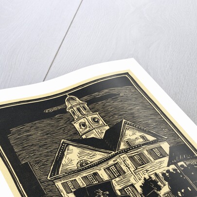 The Continental Congress Meeting at the York Courthouse. by Anonymous