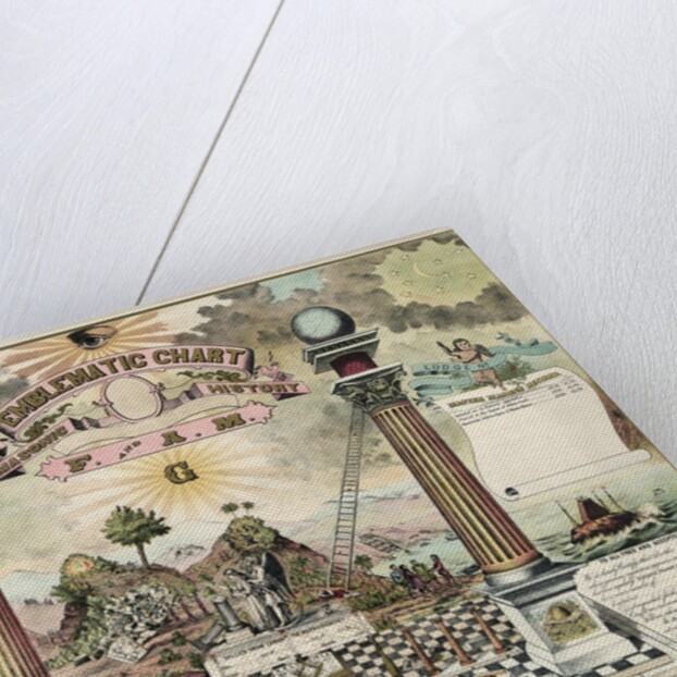 Emblematic Chart and Masonic History of Free and Accepted Masons by Anonymous