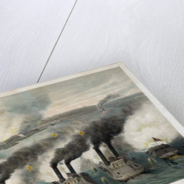 Capture of Fort Henry by U.S. Ironclad Gunboats