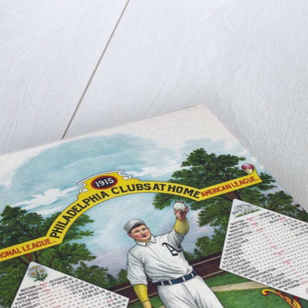 1915 Home Schedule of the Philadelphia Baseball Clubs by Anonymous