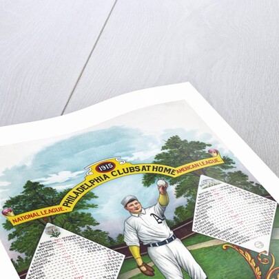 1915 Home Schedule of the Philadelphia Baseball Clubs by Anonymous