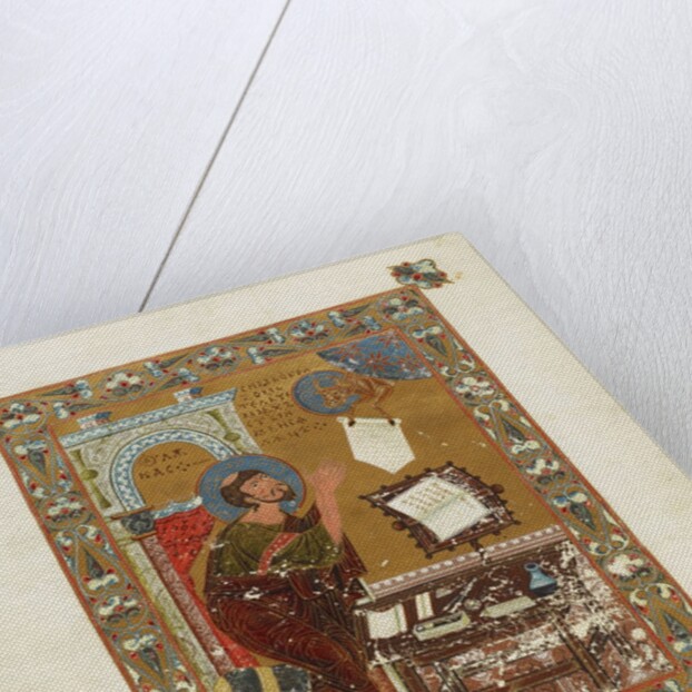Saint Luke Evangelist from the Ostromir Gospels by Anonymous