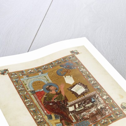 Saint Luke Evangelist from the Ostromir Gospels by Anonymous